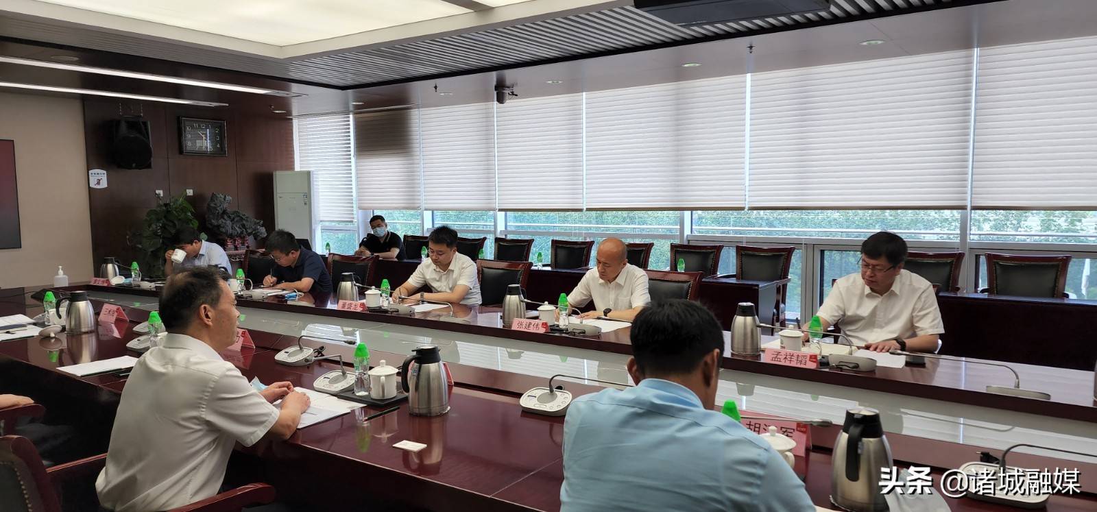 诸城市委书记张建伟带队到京对接工作_华通公司_董盛龙_北汽