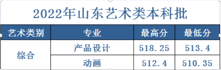 大连科技学院2022年山东艺术类本科批录取公告