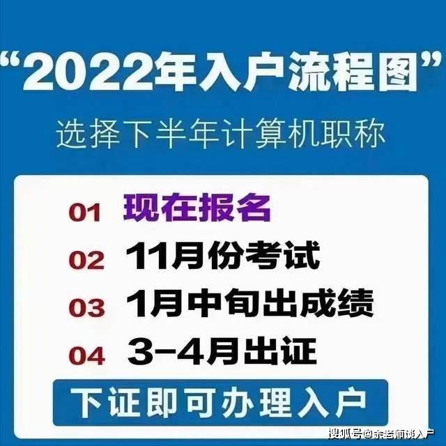 中级职称"软考"考完后,什么时候才能入深户?_考试_时间_深圳