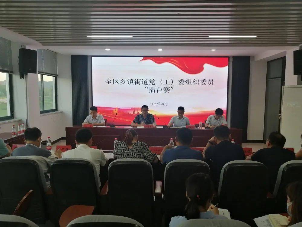 组工动态丨党建引领守初心 互鉴互学担使命——岚山区召开全区乡镇街道党（工）委组织委员“擂台赛”