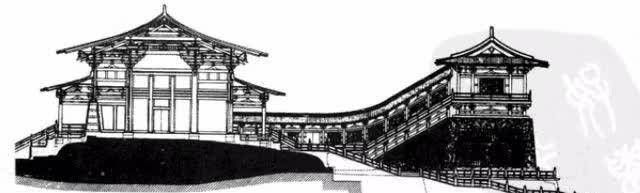 由土累筑,土上架木"是汉代高台建筑的总体特征,这是由汉代高台建筑的