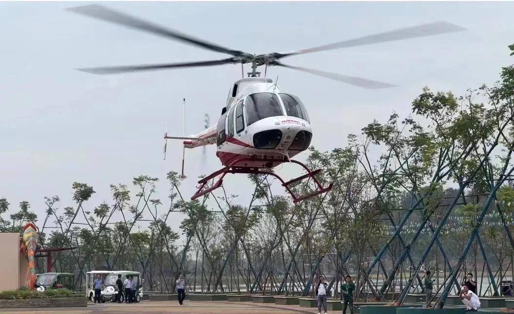 这个中秋，来汉寿坐直升飞机游览野生动物世界