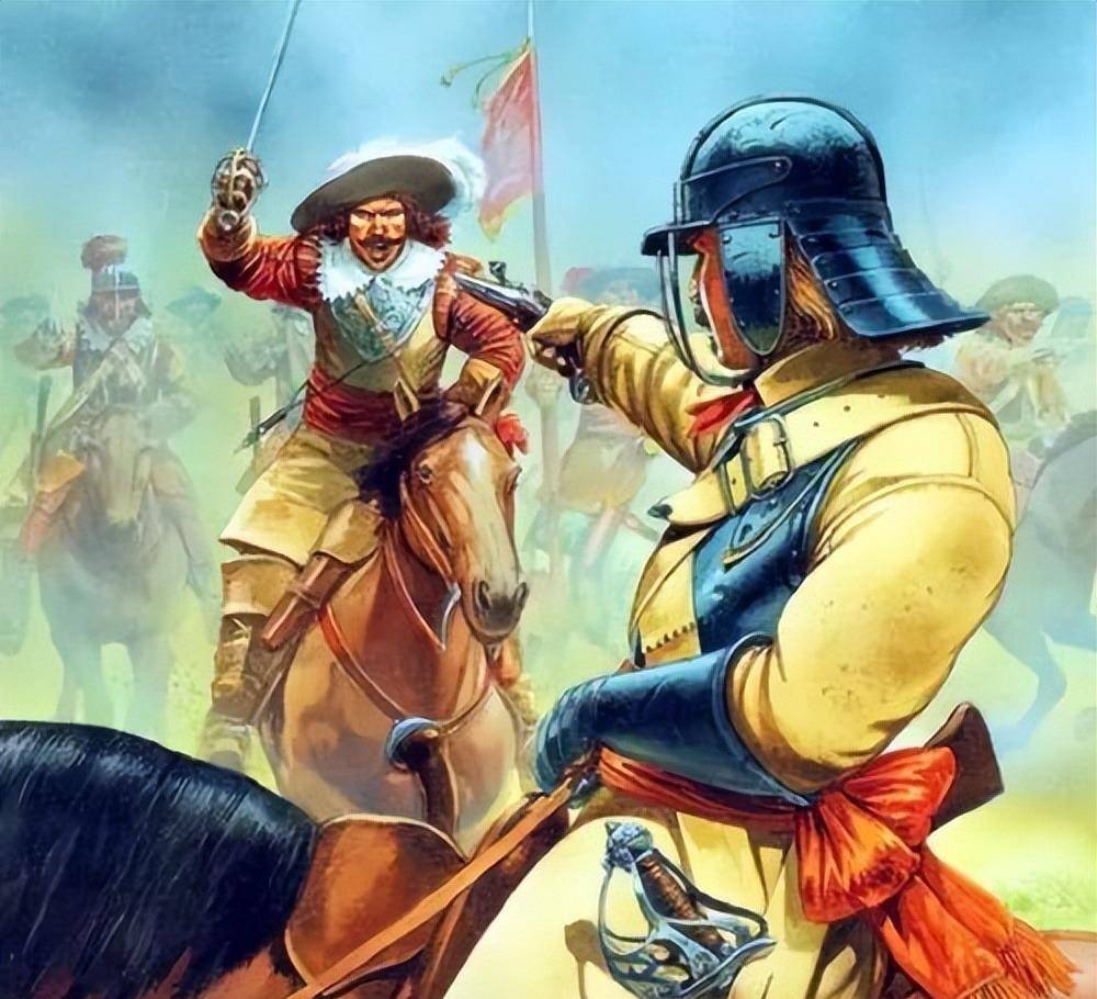 骑兵因为有速度加持,挥砍尚且还能造成杀伤,步兵用的挥砍为主的佩剑就