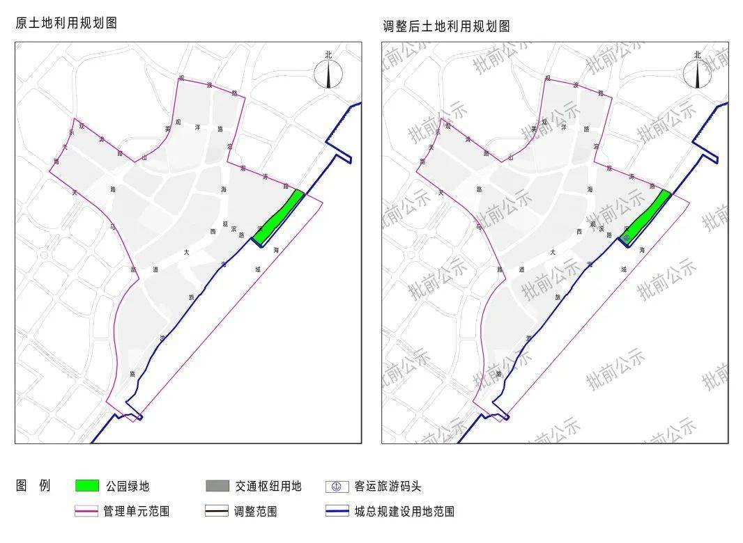 定了！我市将新建一客运旅游码头，地块调整公示中