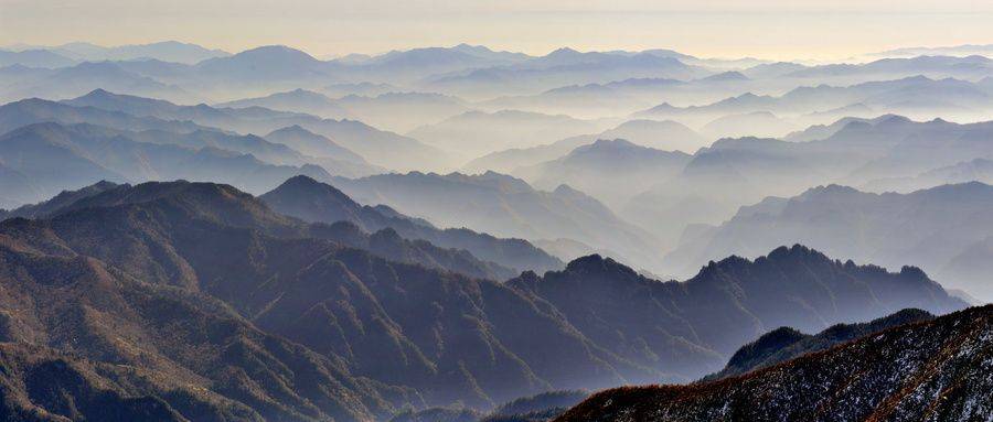 足以媲美九寨的彩林,这条华夏文明的龙脉,五彩斑斓秋意渐浓_秦岭_中国