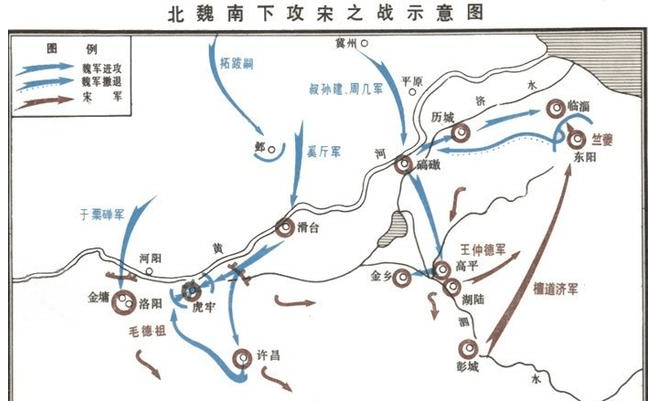 以南的失地为主要目标,而且每次在收复失地后,都是以洛阳,虎牢,滑台