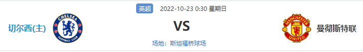 10/22周六竞采精选2串1阐发保举：切尔西VS曼联+佛罗伦萨VS国际米兰