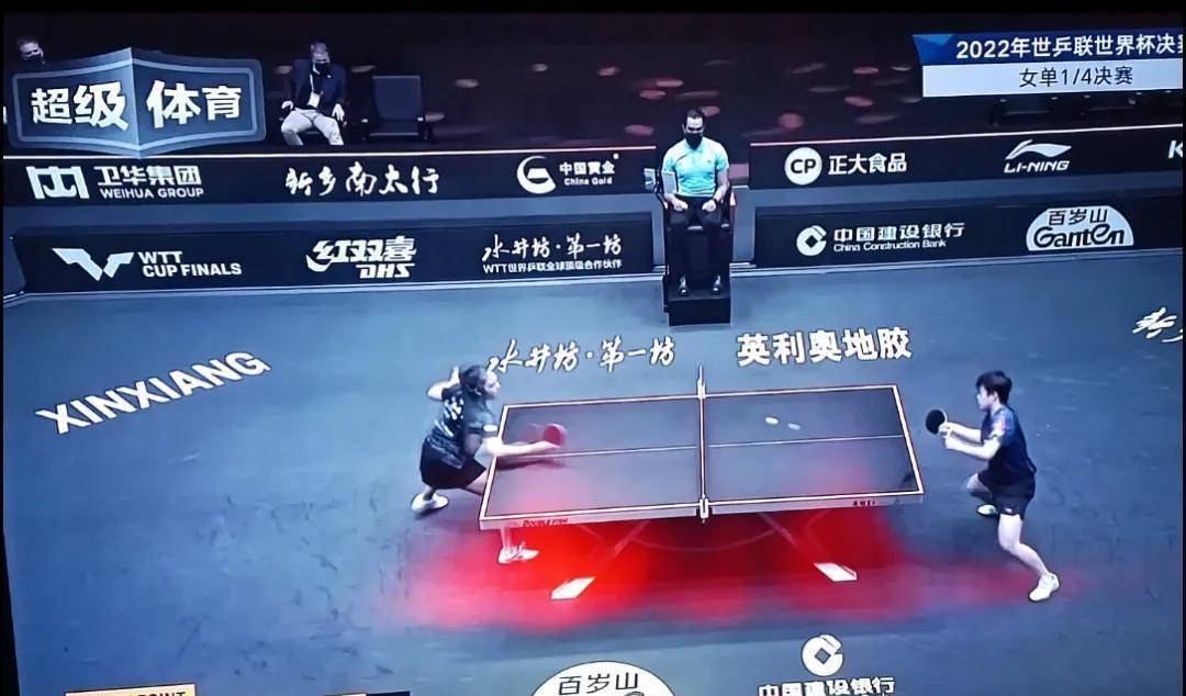 中国女乒横扫乒乓球世界杯决赛女单半决赛