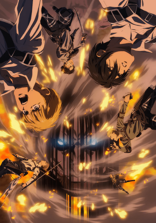 《进击的巨人》动画终章完结篇新艺图 众人对峙艾伦巨人
