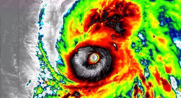 持续加强！“风眼”提醒了4级怪物风暴，会超越风王多里安吗？