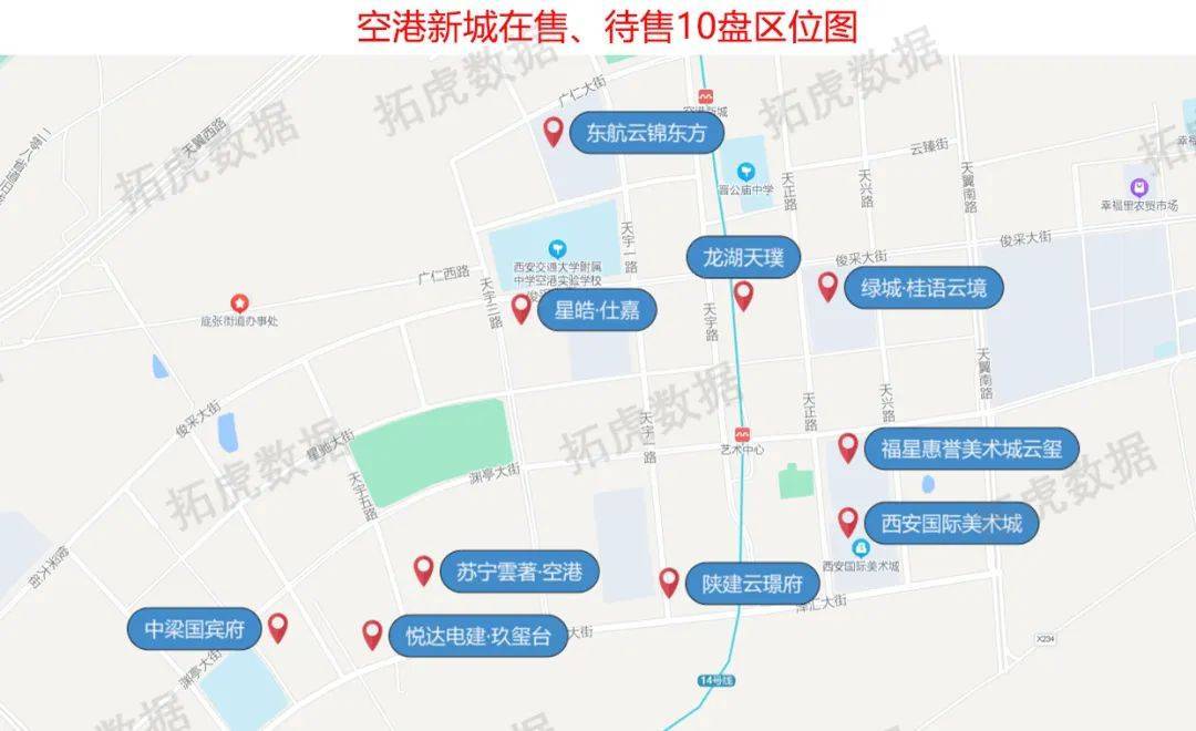 OB体育最新丨11月西安298个在售、待售住宅房价(图34)