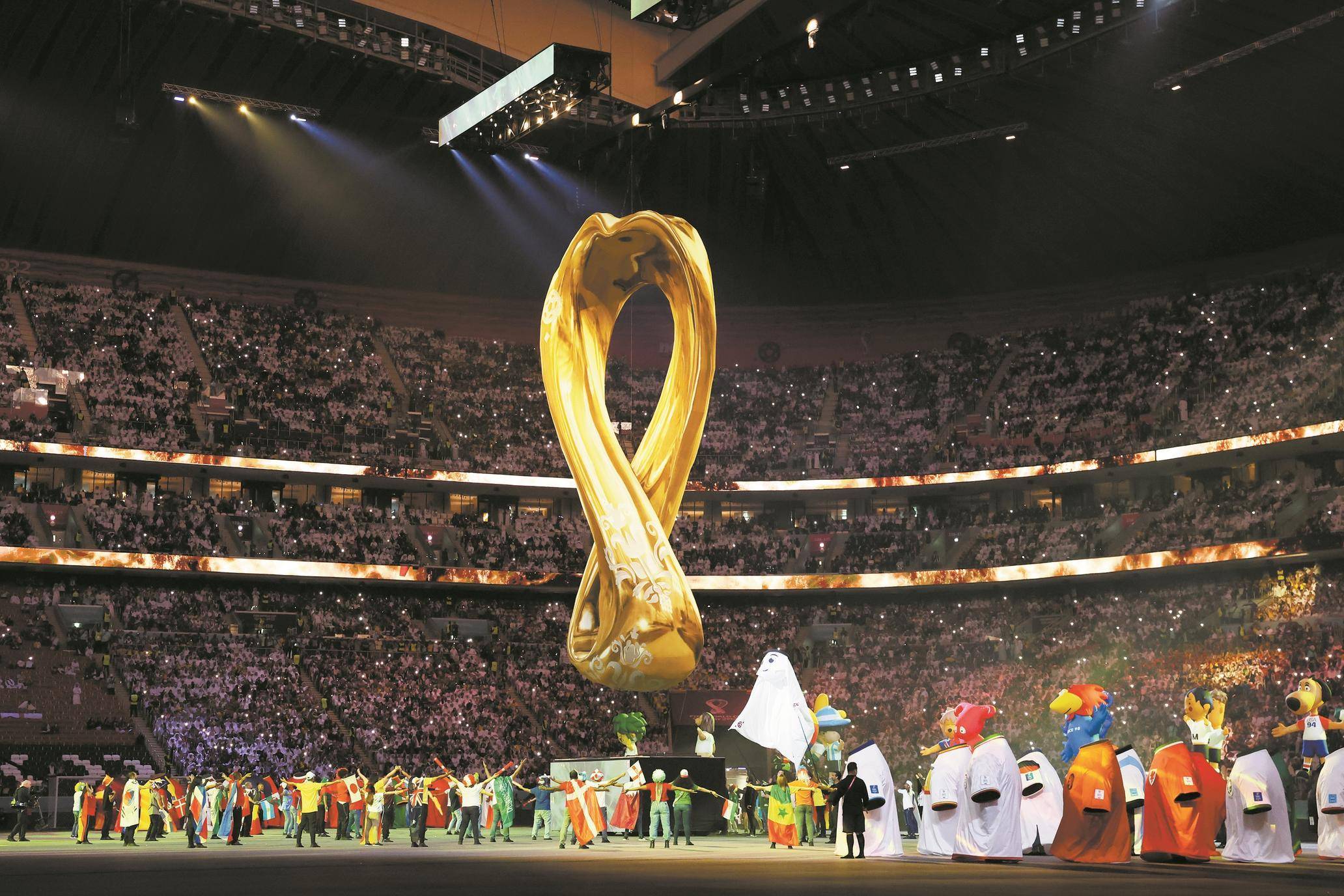 2022卡塔尔世界杯正式拉开帷幕 球迷的盛宴开场了