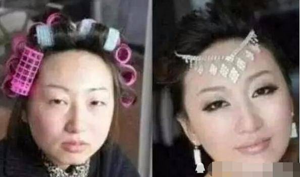 原创《非诚勿扰》女嘉宾卸妆前后对比，素颜照简直吓人一跳