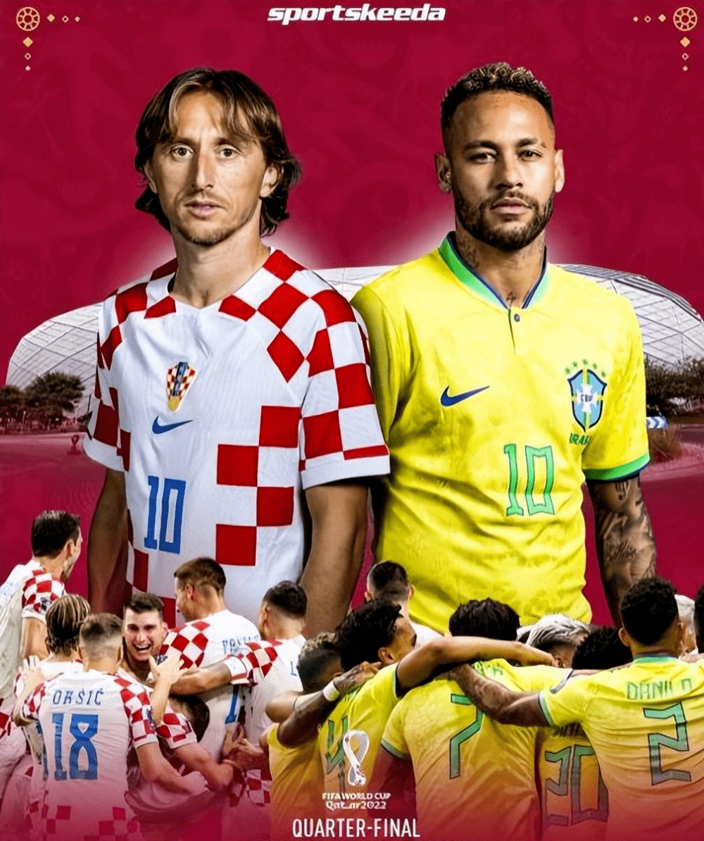 世界杯1/4决赛：克罗地亚VS巴西
