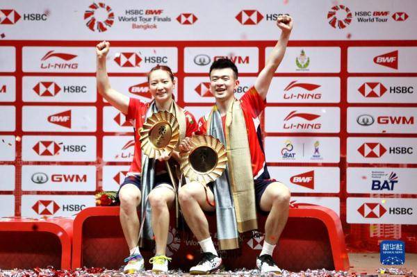 羽毛球世界巡回赛总决赛：郑思维/黄雅琼混双夺冠
