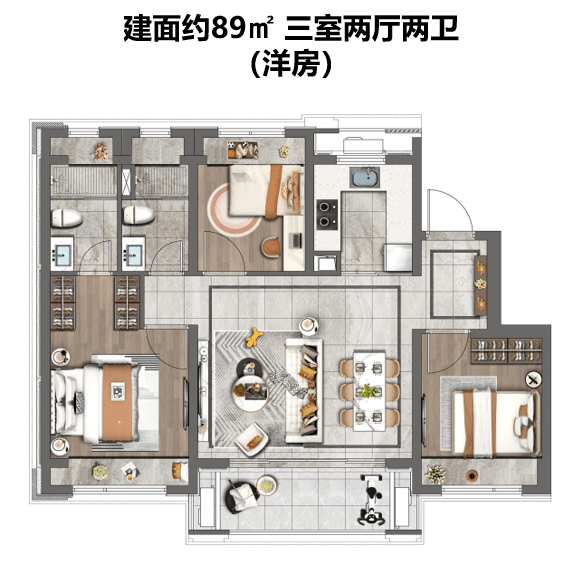 300万级万能硬核产物！宝山天铂景不雅央座洋房认购期近