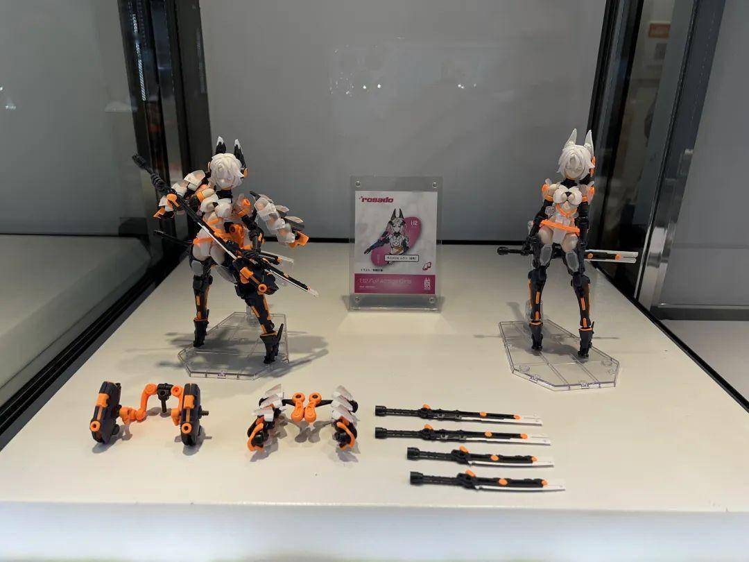 模玩资讯：云逛展 WF2023冬季展 国模机甲篇