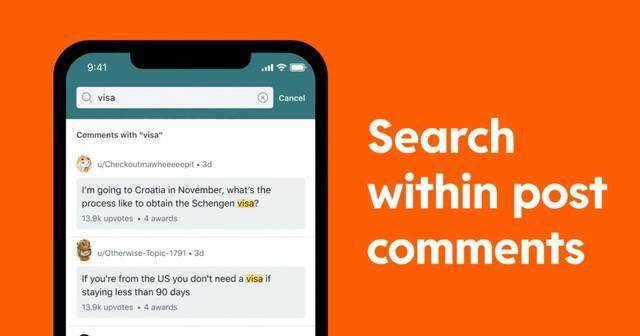 搜刮当地化 Reddit能够搜刮用户评论了