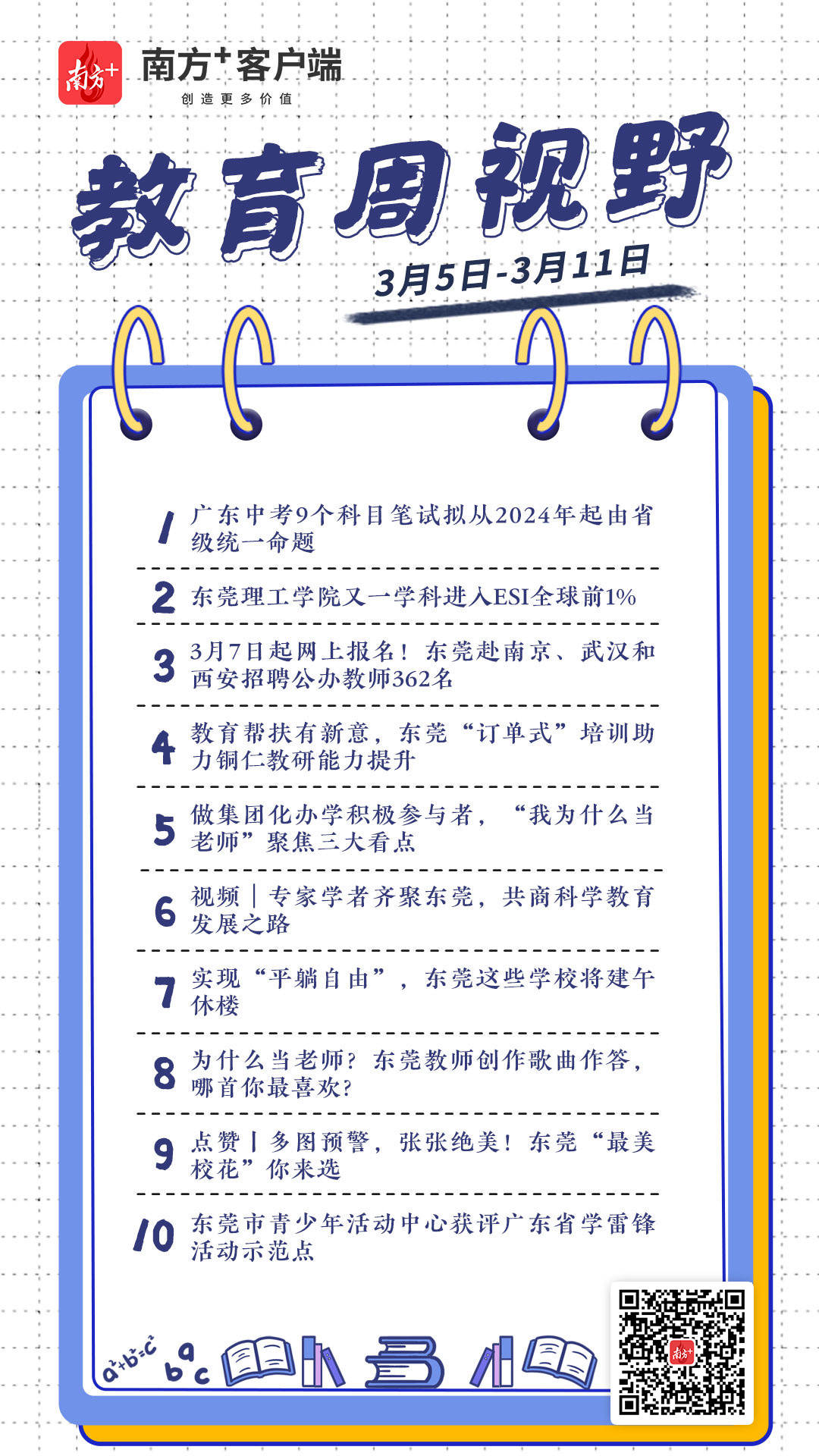 聚焦东莞集团化办学我为什么当老师第二期播出教育周视野 详情 活动 科学