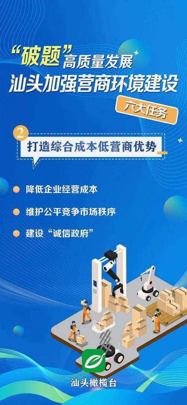 “破题”高质量发展！汕头加强营商环境建设六大任务