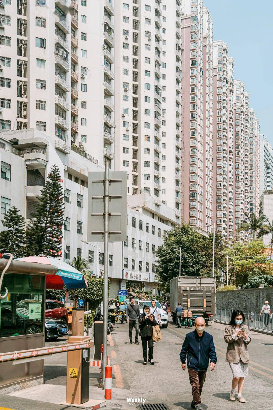 福田CBD最初的城中村，藏得有点深