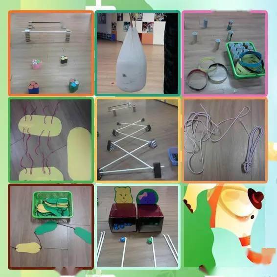 【玩具学具】七十多款室内外自制玩教具，孩子们美上天了!