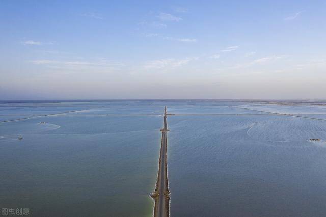 世界上最咸的桥,青海察尔汗万丈盐桥