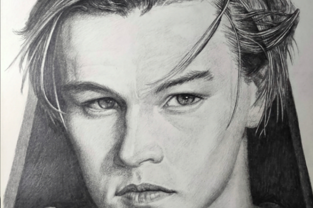 莱奥纳多-迪卡普里奥素描头像视频教程