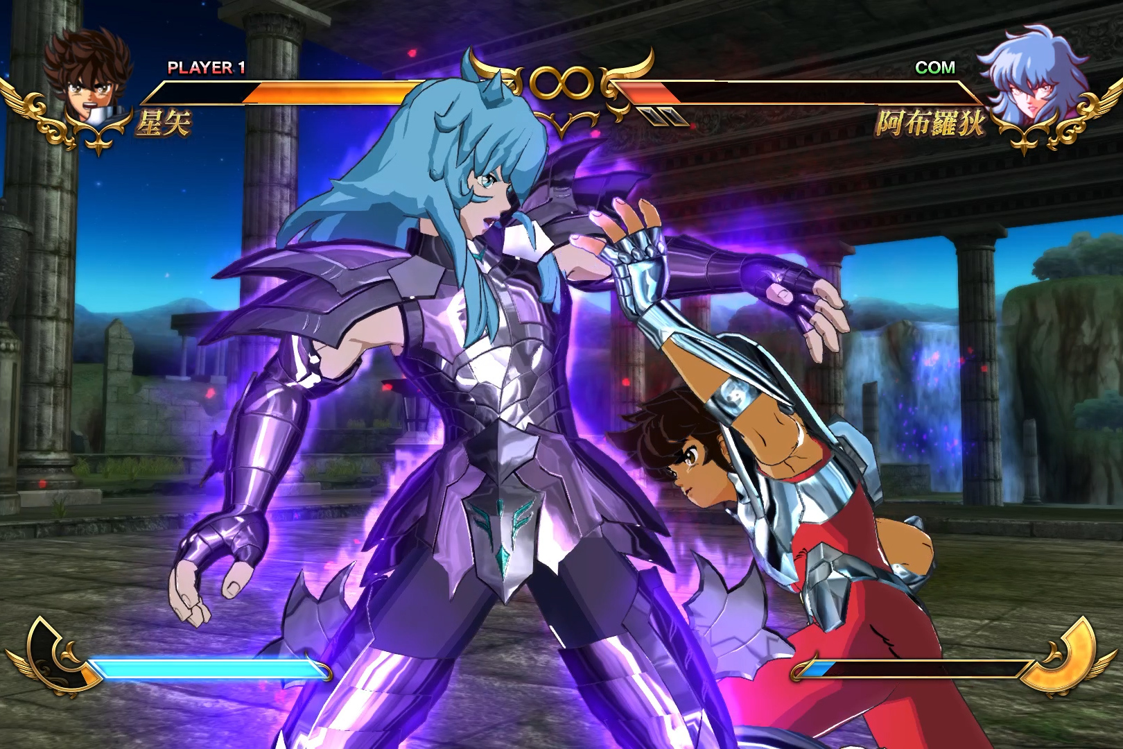 圣斗士星矢青铜星矢vs冥衣阿布罗狄