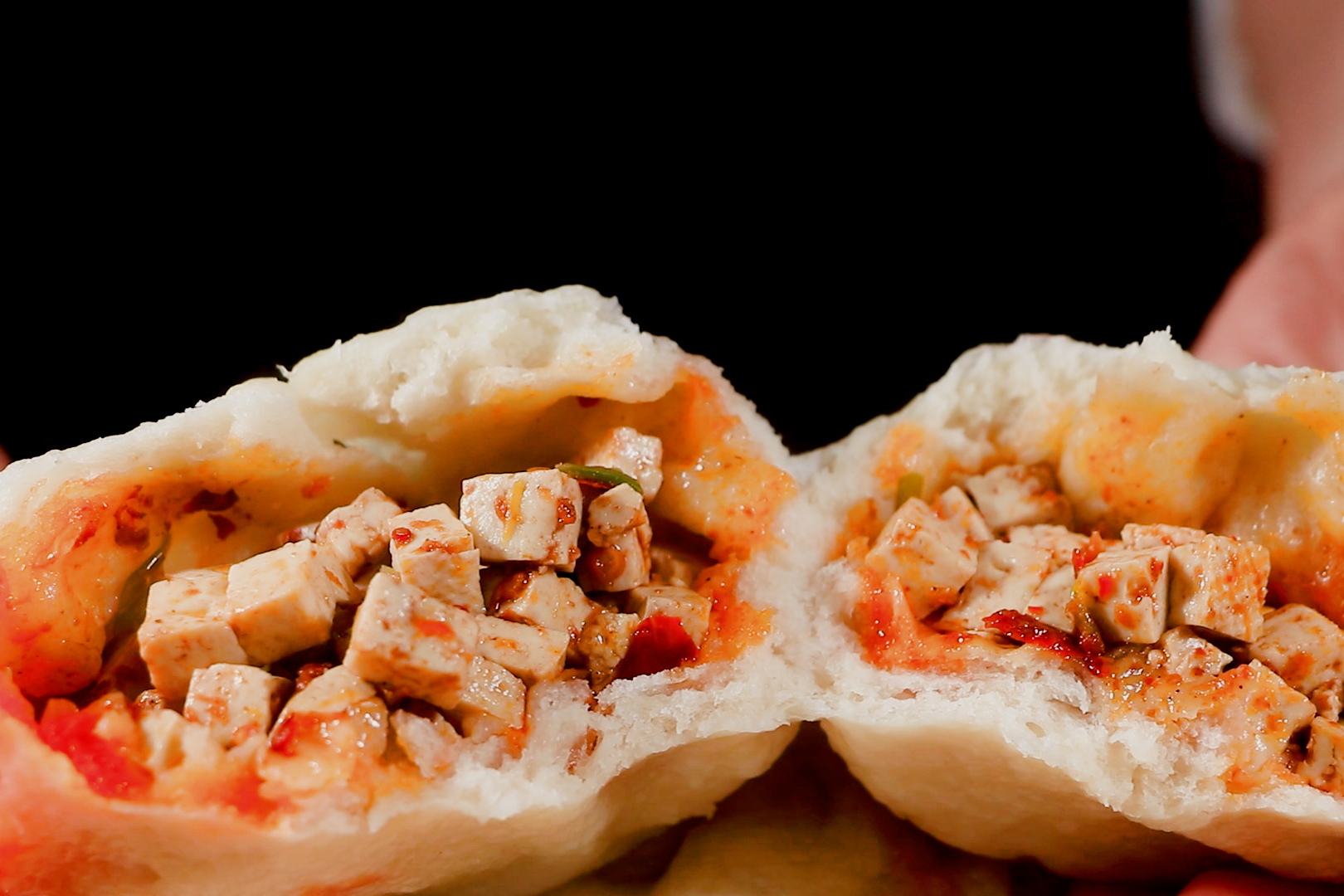 豆腐包子做法法和配方皮薄馅大麻辣鲜香一口气可以吃5个