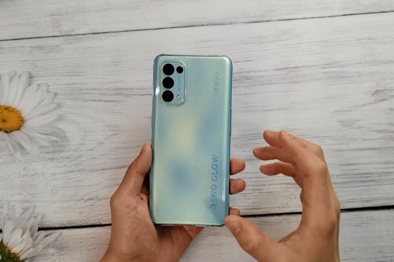 真没想到opporeno5恋恋青风戴套后更美了