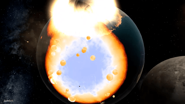 就像飓风一样从星系中穿过,将形成潜在恒星所需的物质挤压到太空深处