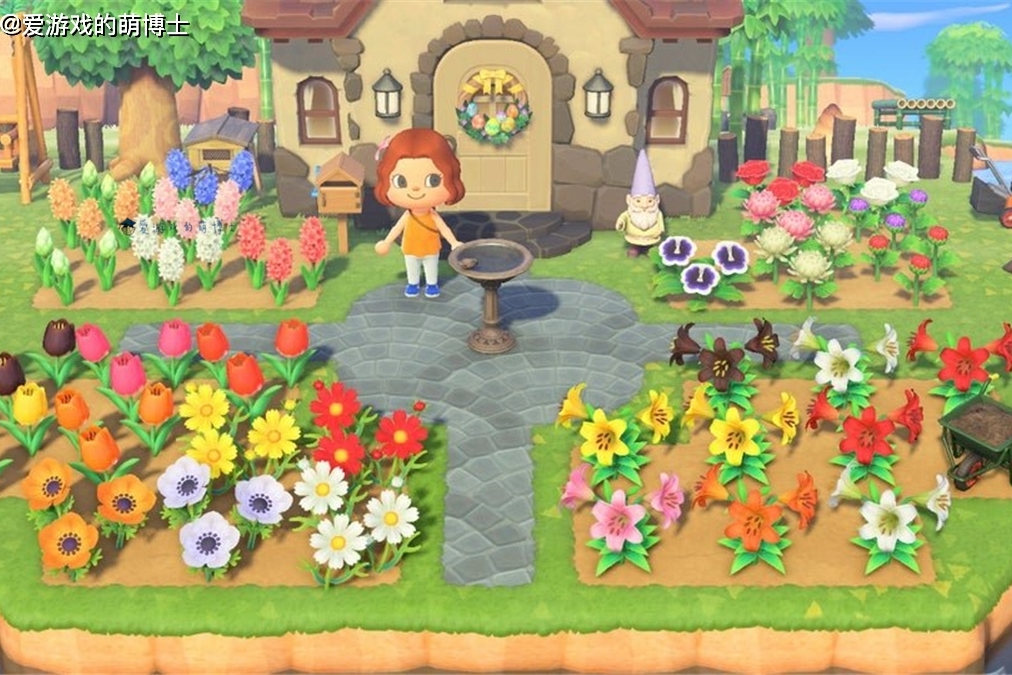 原创 多多参考高手的创作,《集合吧!动物森友会》花园设计攻略