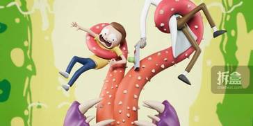 DIAMOND SELECT TOYS 美术馆系列 瑞克和莫蒂 PVC美漫雕像