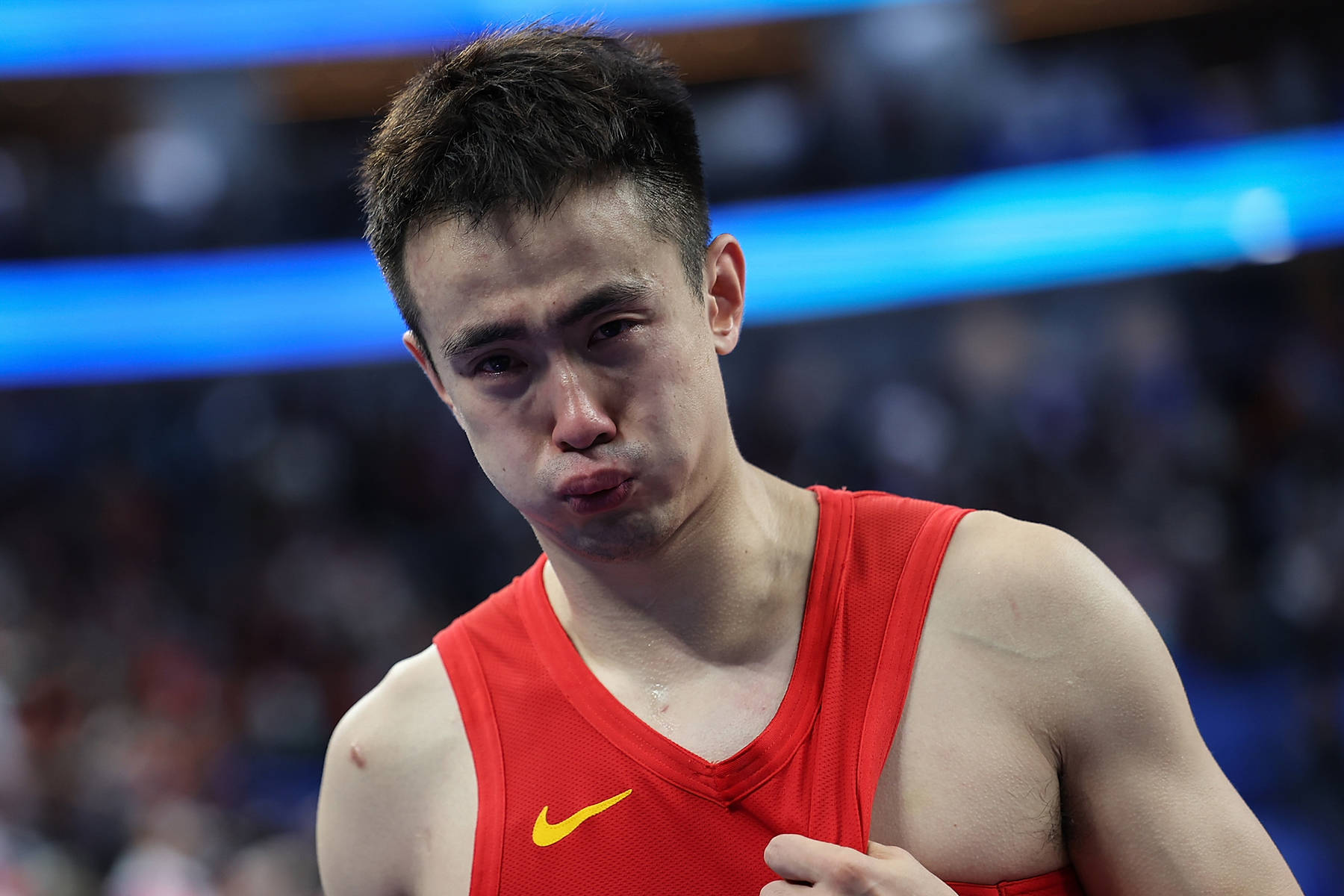 组图男篮获亚运铜牌众生相赵继伟落泪姚明沉默