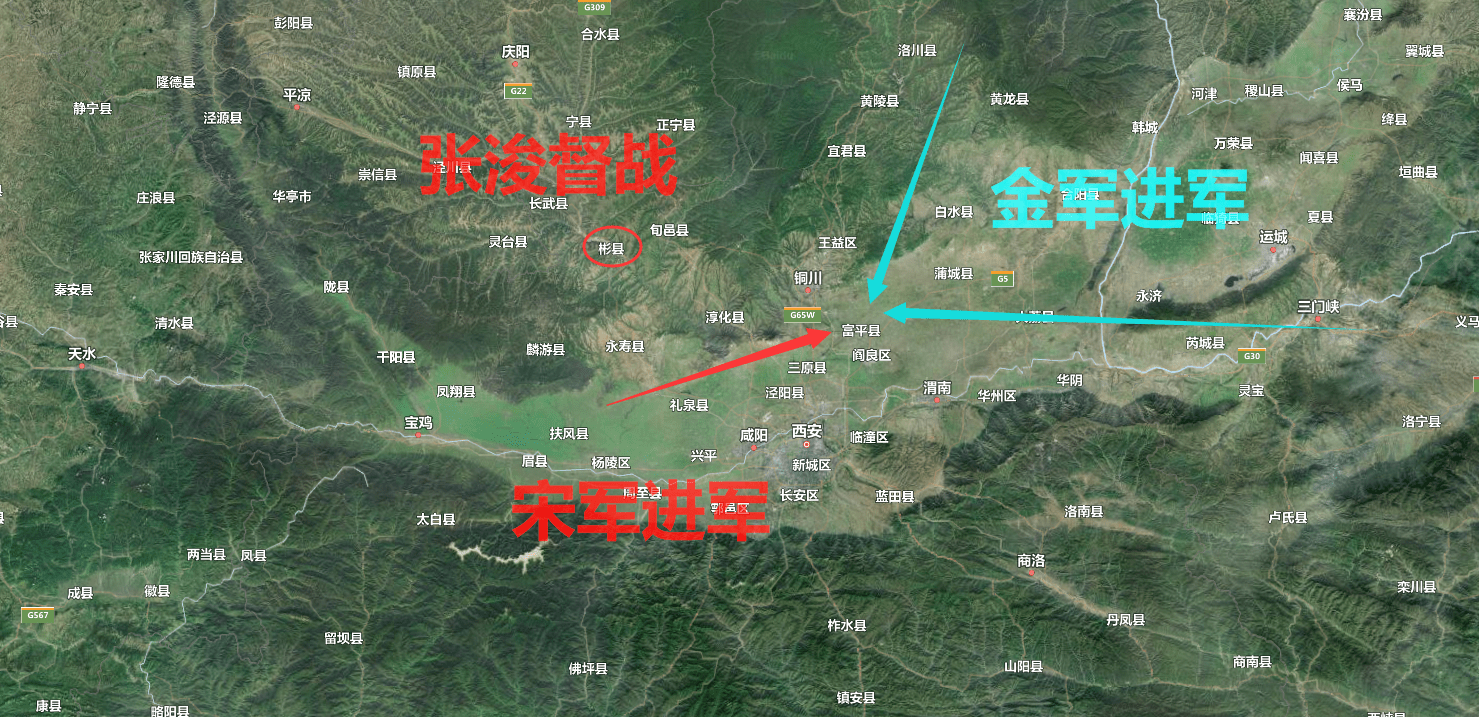 富平之战,号称40万的宋军精锐大败,南宋未察觉金军战略意图有变