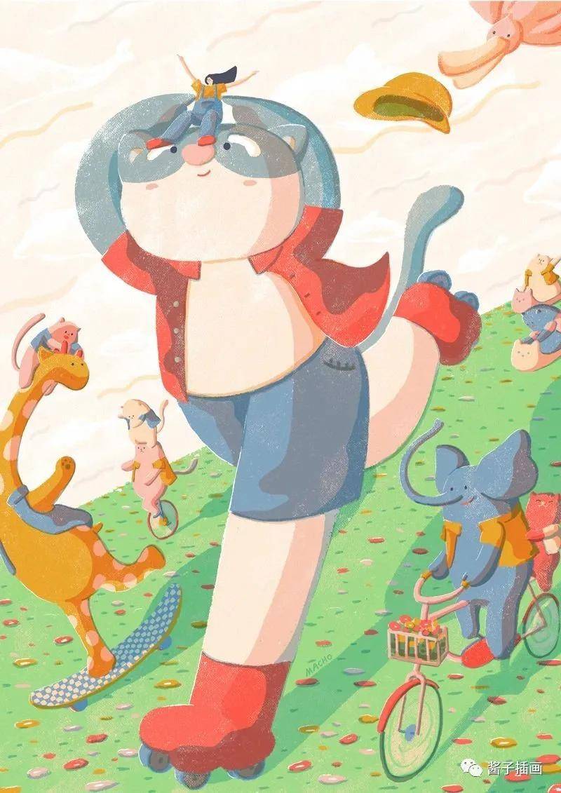 猫的天空之城第10届插画比赛获奖作品