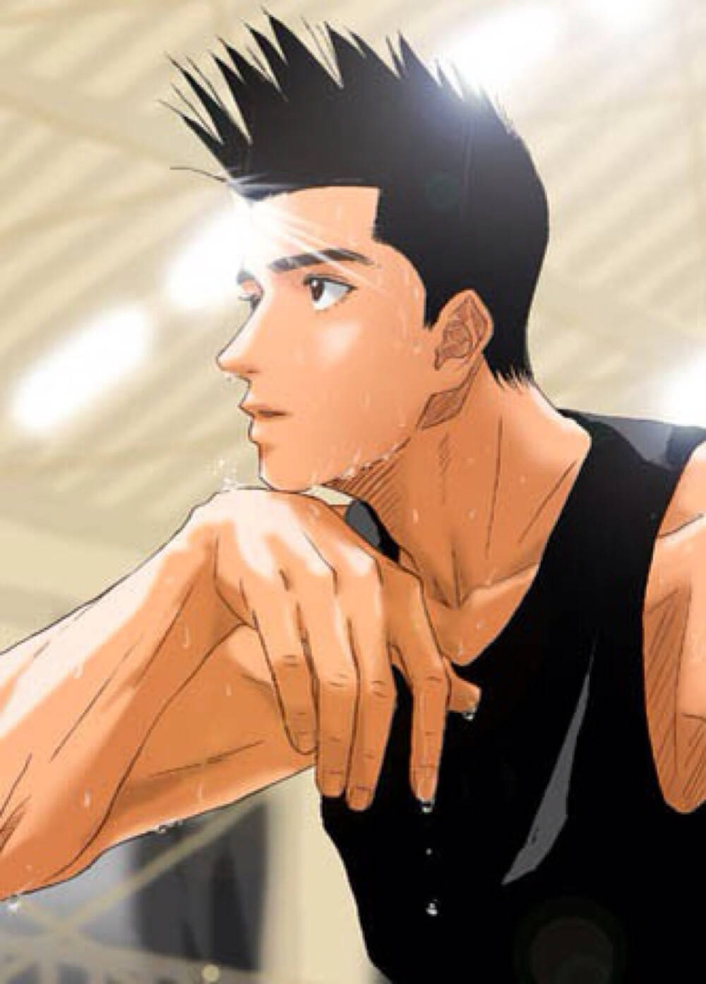 原创灌篮高手最强球队教练堂本五郎仙道我可能成为下一个你