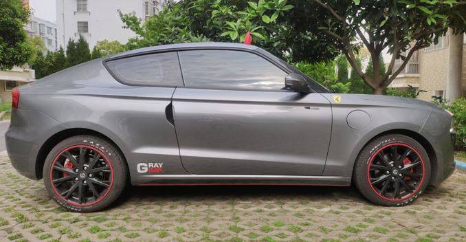 简单的一些装饰,就可以突出自己的个性,比如零跑s01改装的"长犄角"