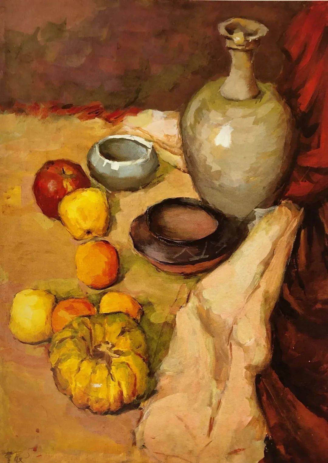 回味经典中央美术学院附中色彩素描留校作品赏析