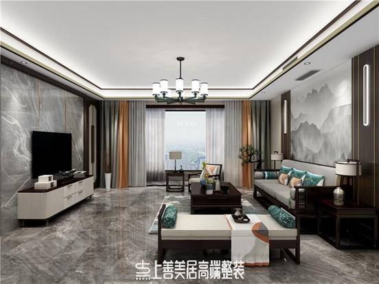 阳光东尚壹号院装修设计作品鉴赏