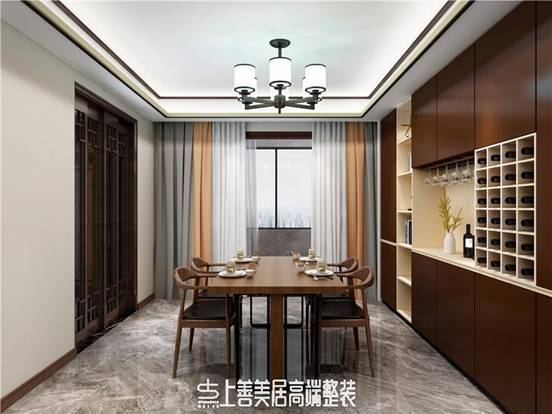 阳光东尚壹号院装修设计作品鉴赏