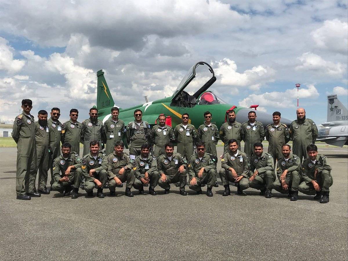 图为巴基斯坦空军