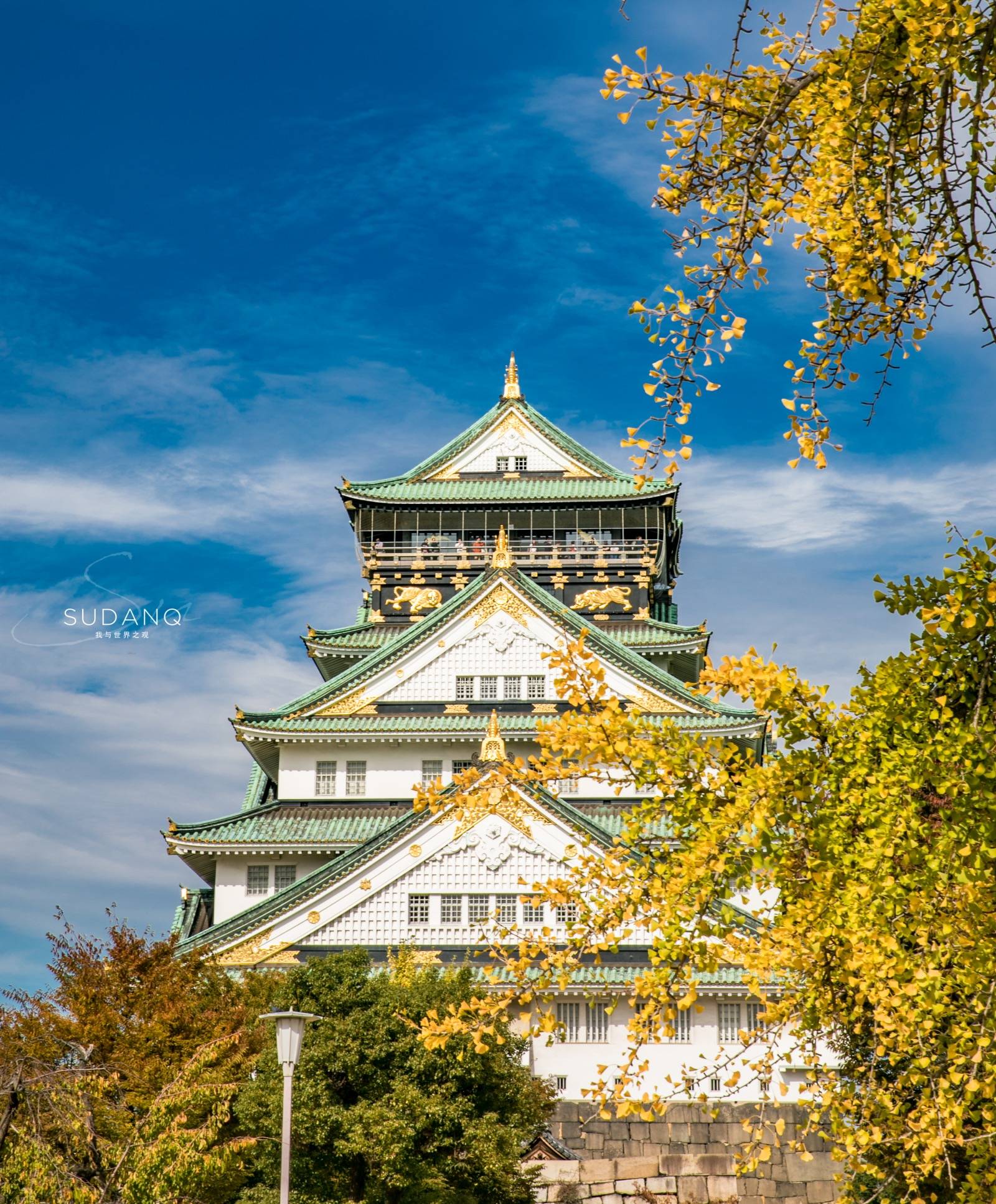 大阪城安装电梯日本首相表示大错误这座城堡经历了什么