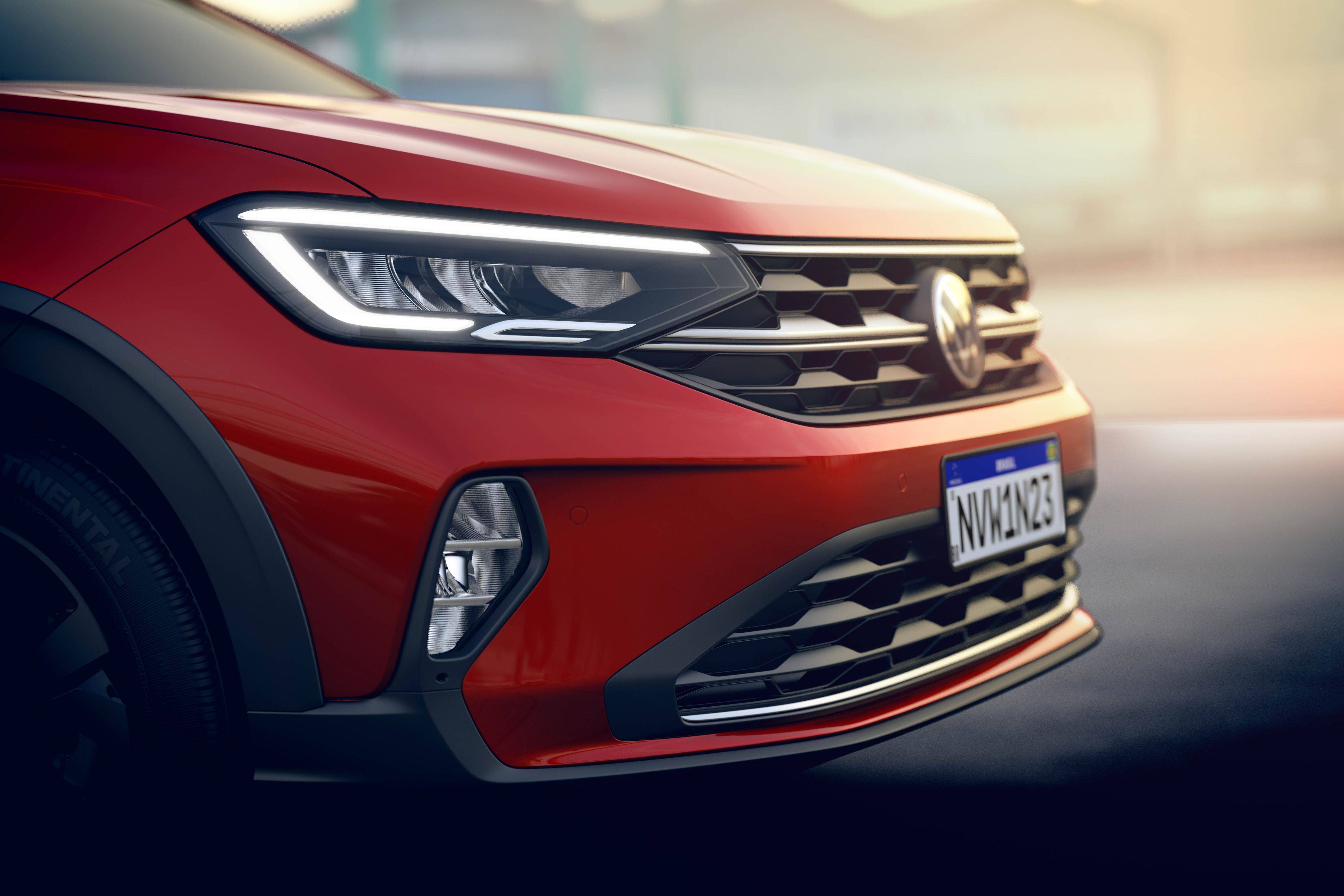 大众nivus全球首发 定位小型轿跑suv