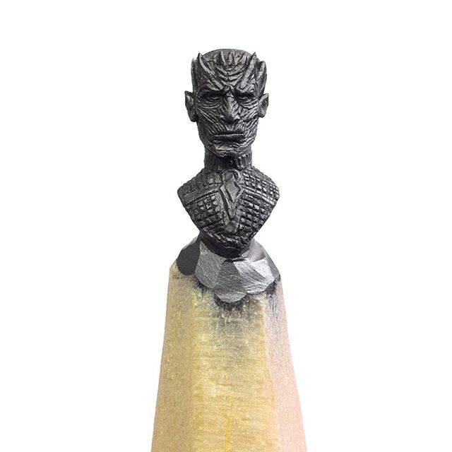 图片[12] - 很需要放大镜！雕刻神人《笔尖上的艺术》冰与火之歌也能还原！ - xizi