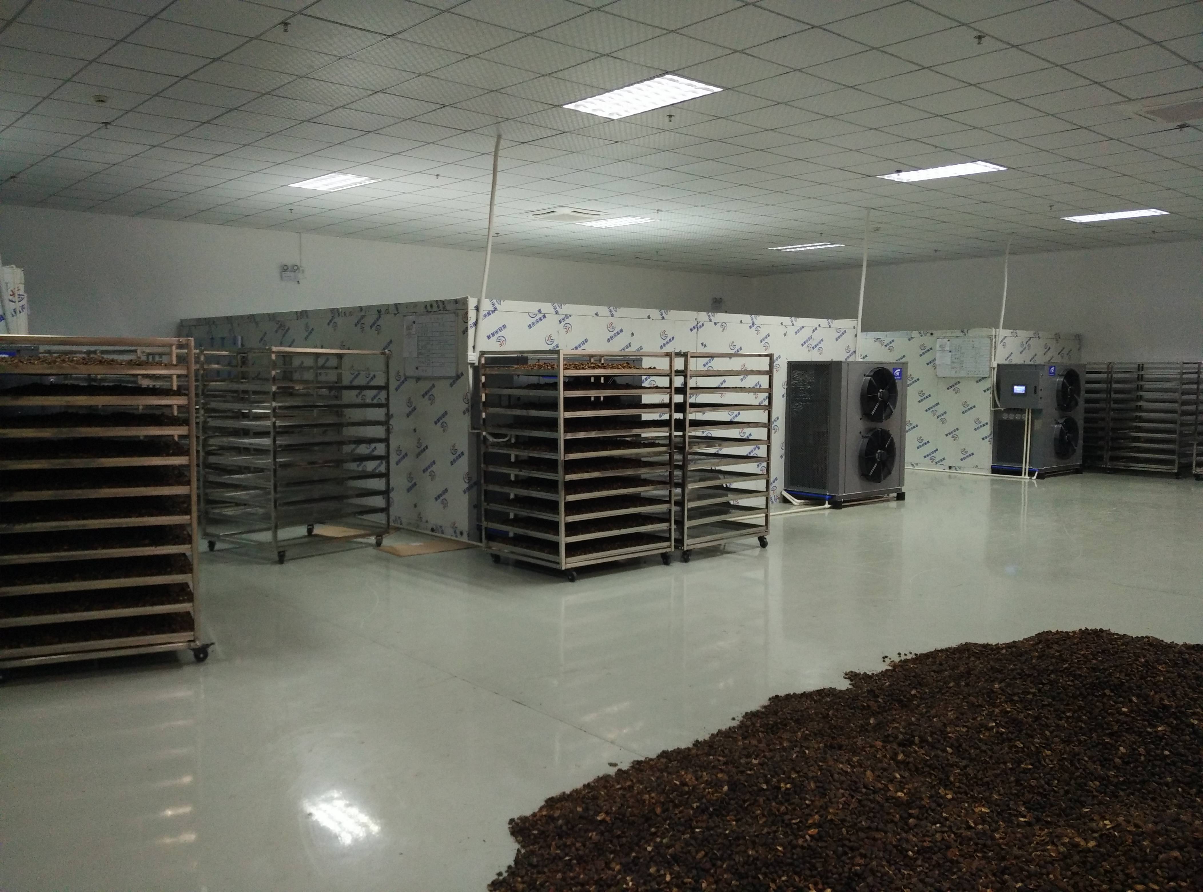 空气能热泵油茶籽烘干机的结构配置