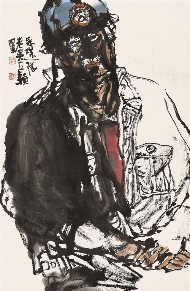 中国画家邹立颖水墨人物画作品欣赏