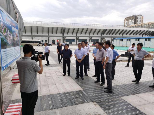 衡水市市委副书记邸义莅临景州文体中心ppp项目调研指导工作_景县