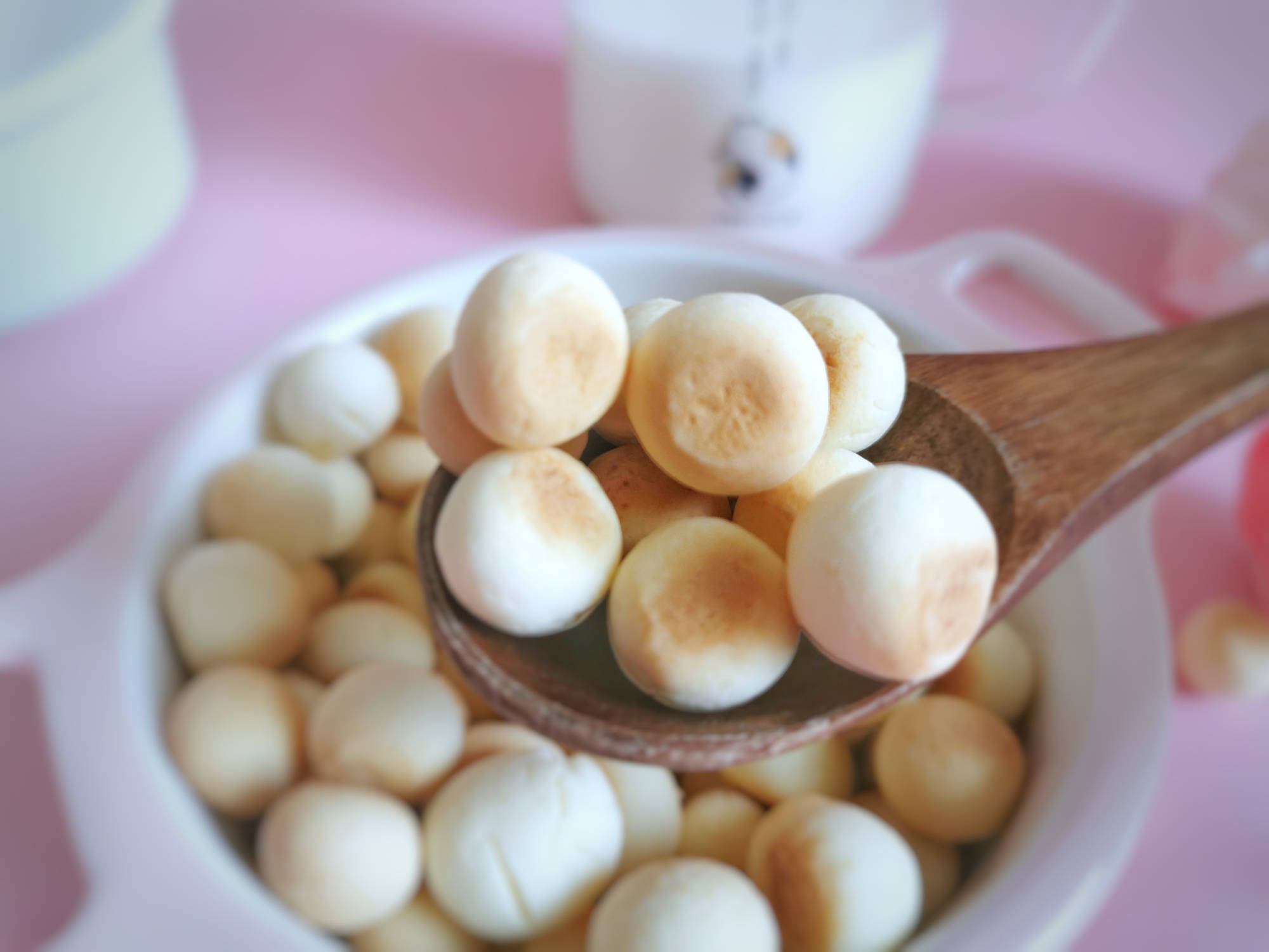 原创旺仔小馒头在家就能做记住配方和比例入口即化零添加更健康